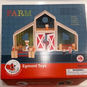 Egmont Toys Wood Farm Playset